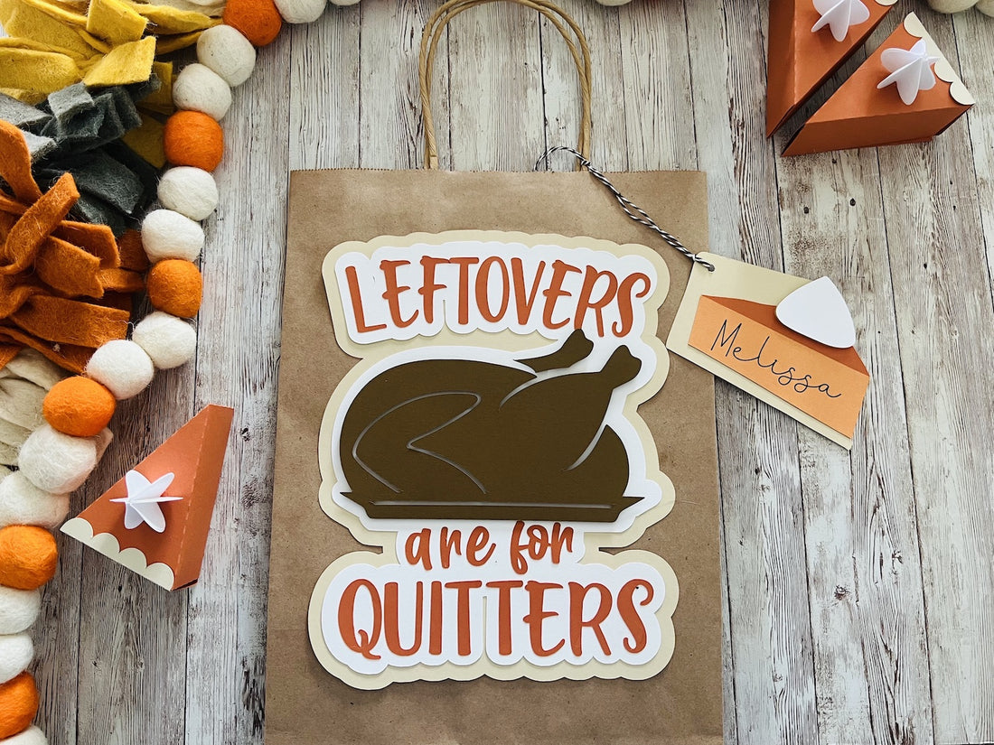 Thanksgiving Leftovers Bags