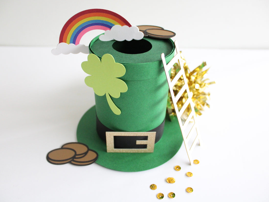3d Paper St. Patrick's Day Leprechaun Trap