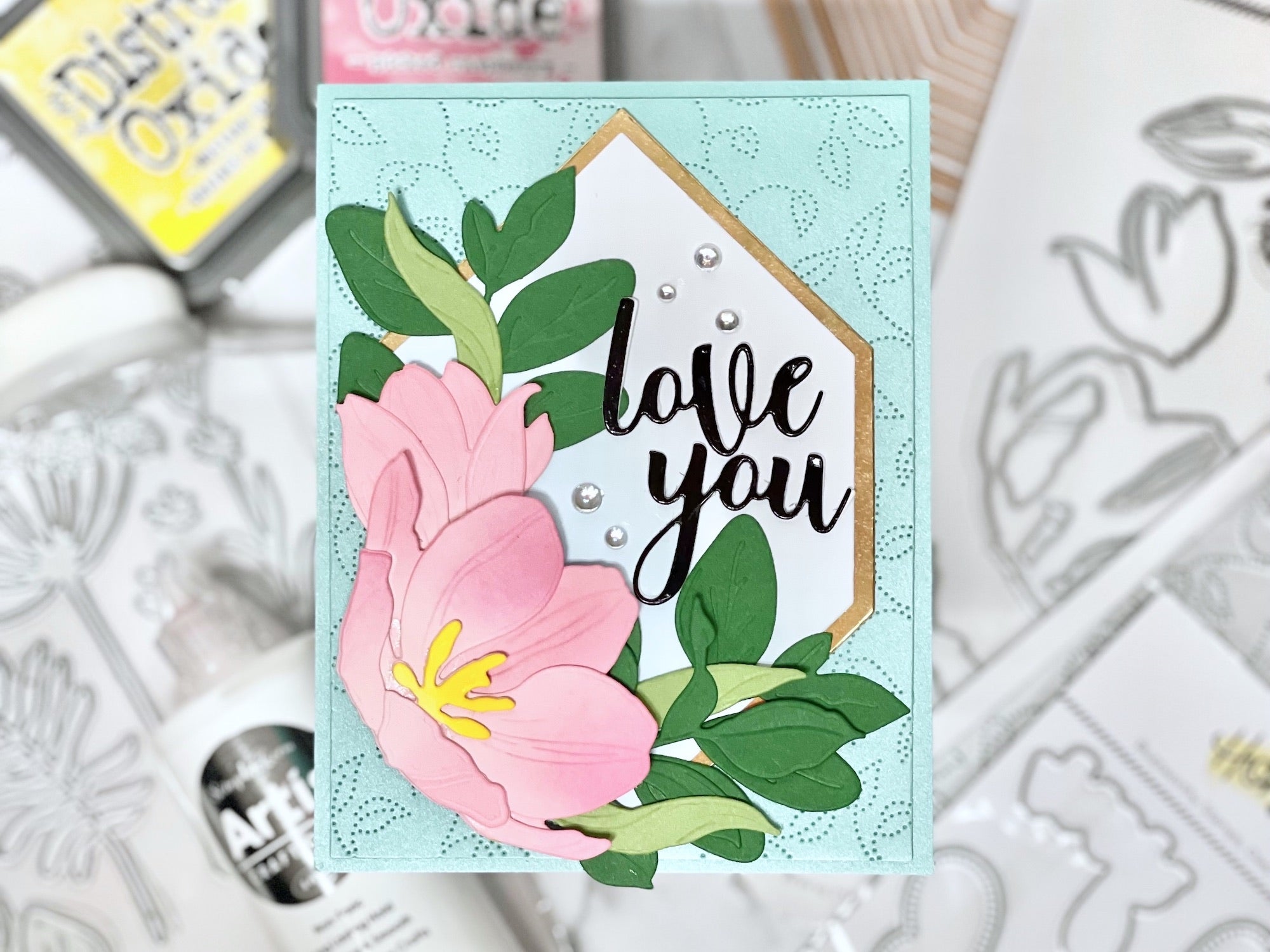 Flowers for Mom Mother's Day Card