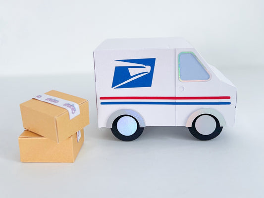 DIY 3D Mail Truck