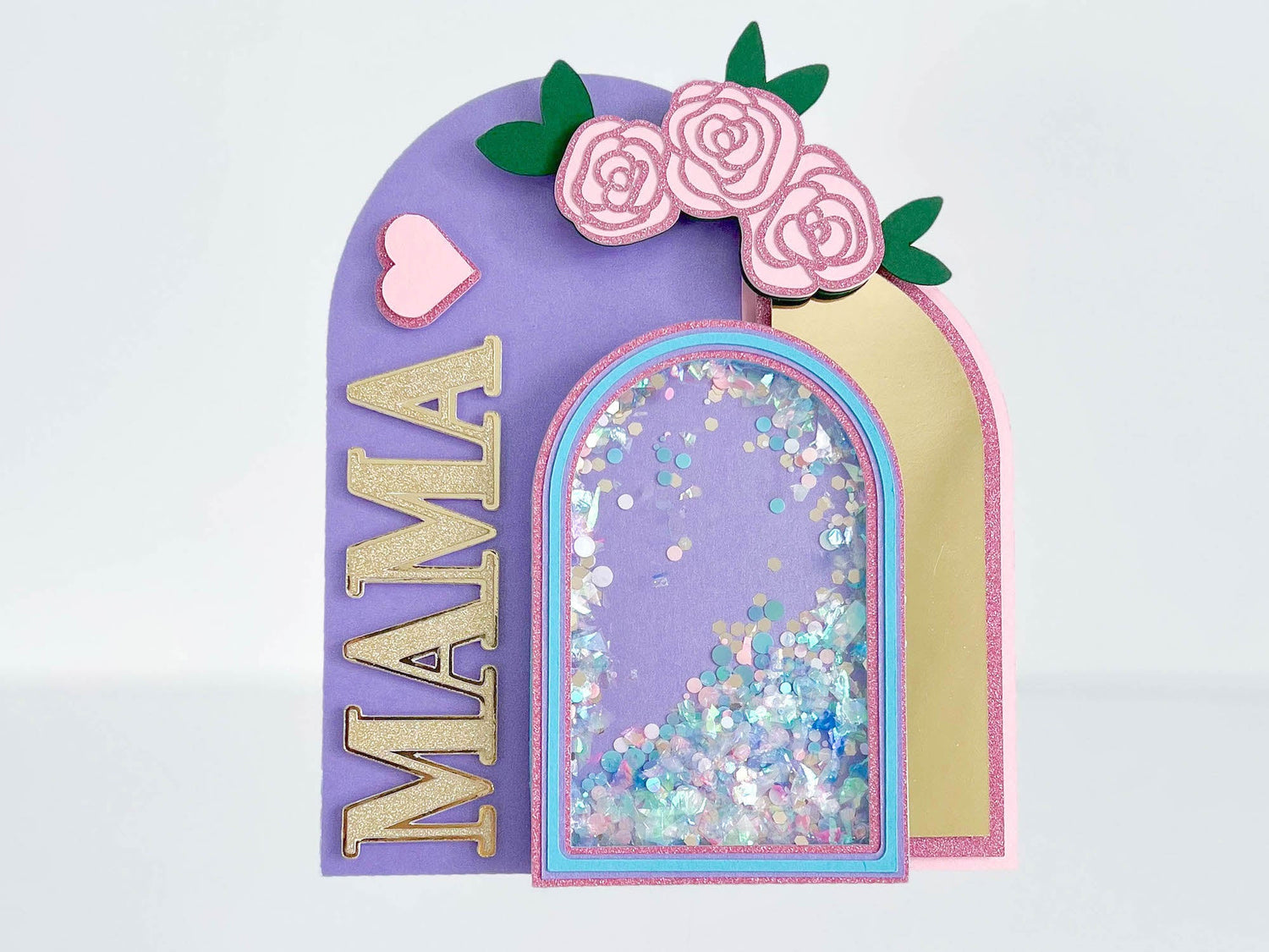 Mother's Day Shaker Cake Topper