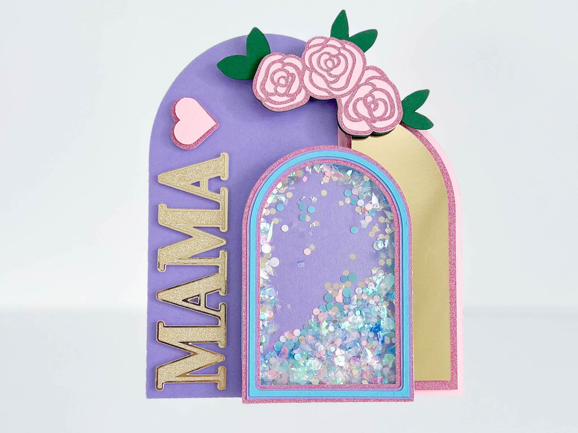 Mother's Day Shaker Cake Topper