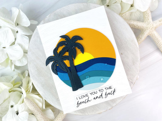 Ocean Scene Greeting Card
