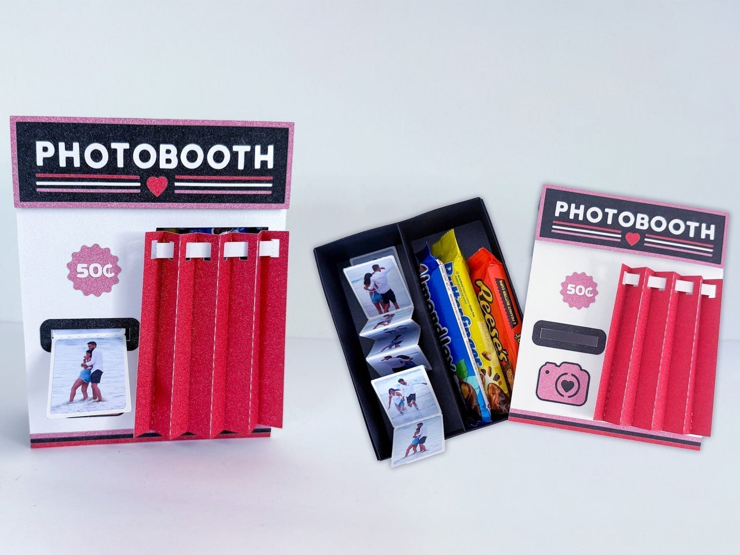 Photo Booth Handmade Valentine Gift Box