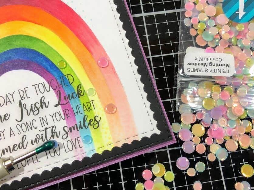Rainbow Coloring Greeting Card