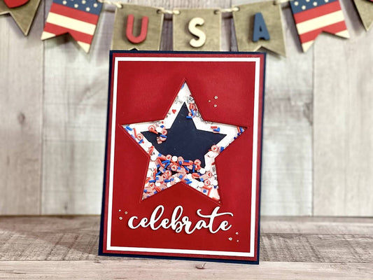 4th of July Shaker Sign