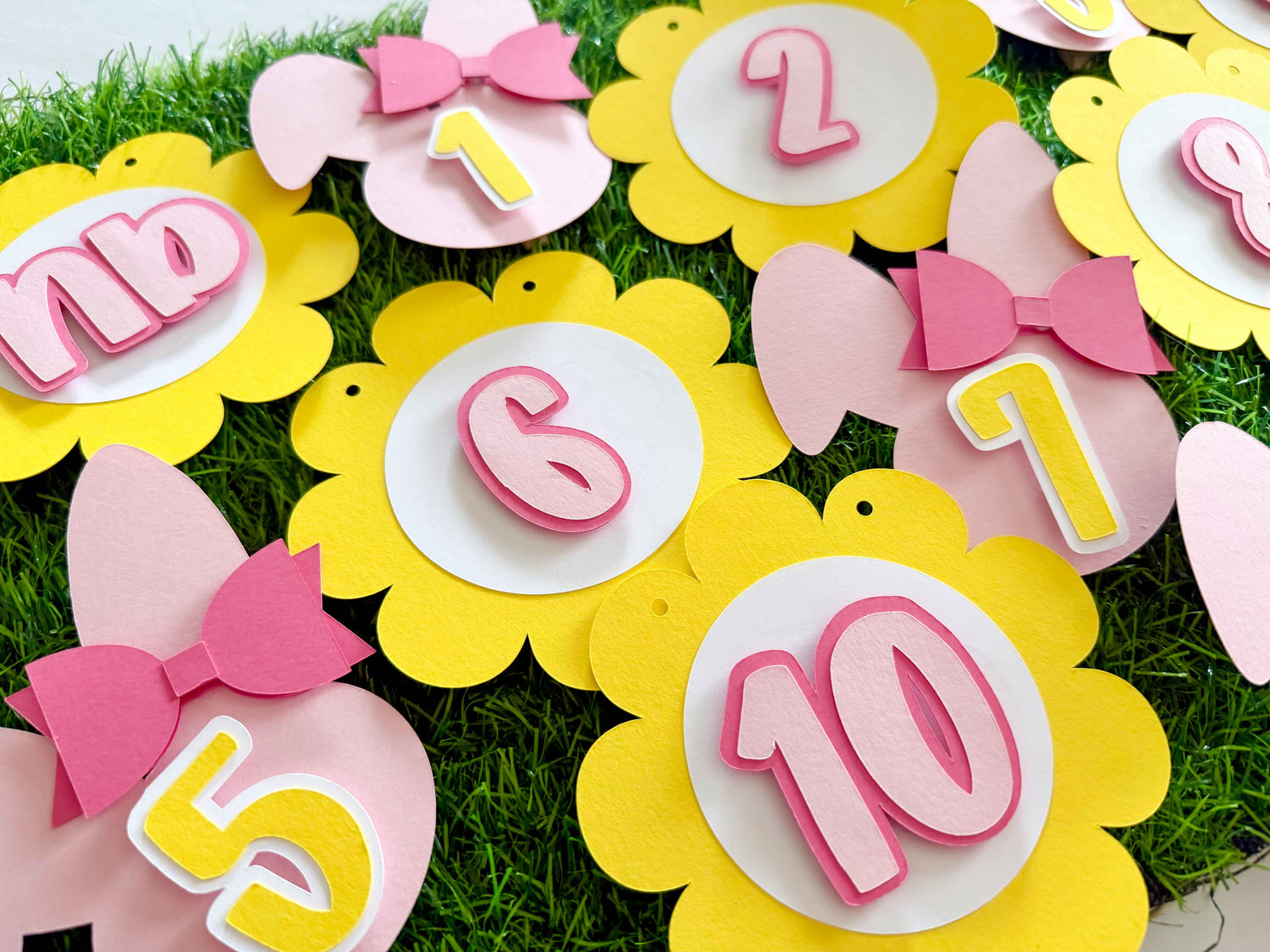 "Somebunny is ONE" 12-month Photo Banner