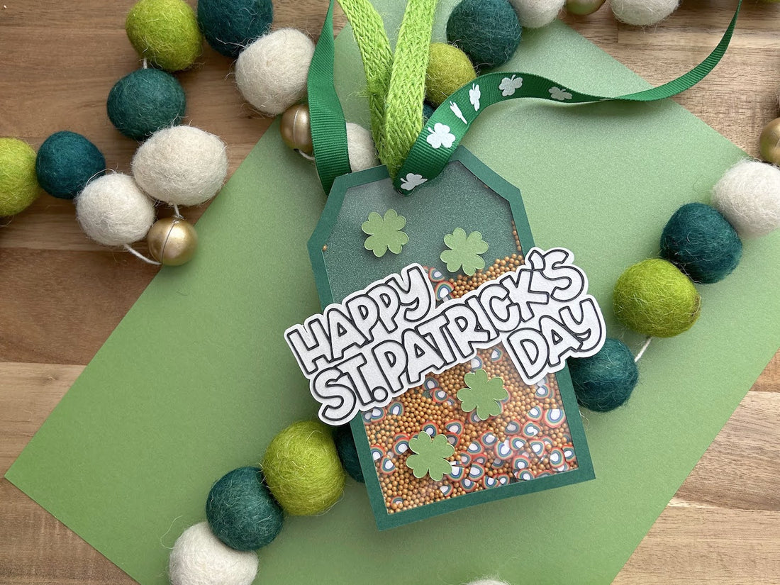 St. Patrick's Day Shaker Tag