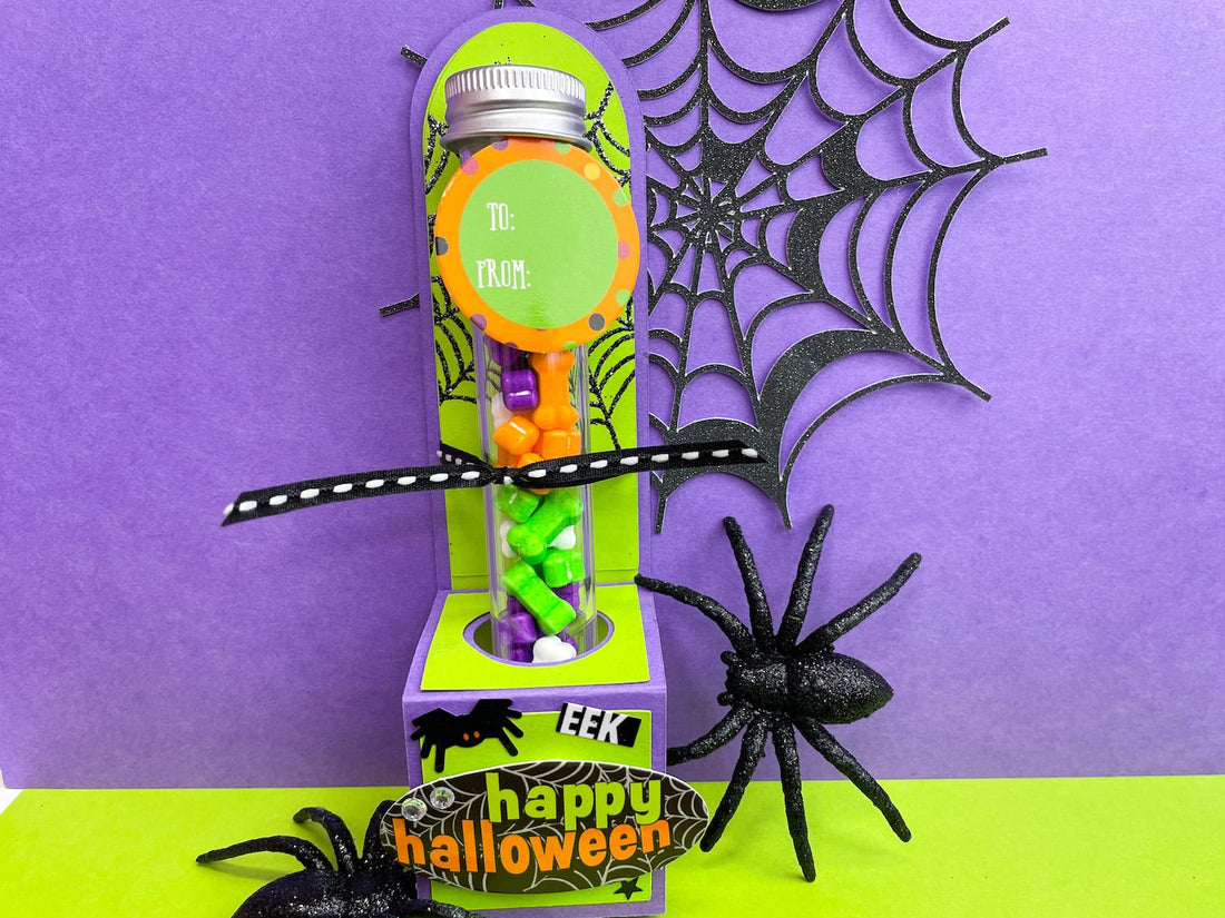Halloween Candy Test Tube Holder