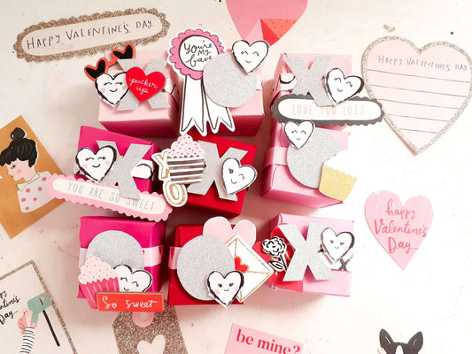 Tic Tac Toe Valentine Treat Boxes