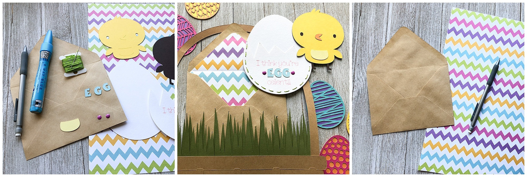 Easter DIY Chick and Egg Peek-A-Boo Pocket Card-Cardstock Warehouse