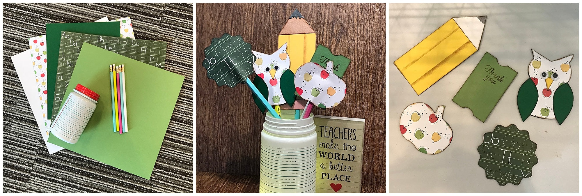 Teacher Appreciation Pencil Toppers-Cardstock Warehouse