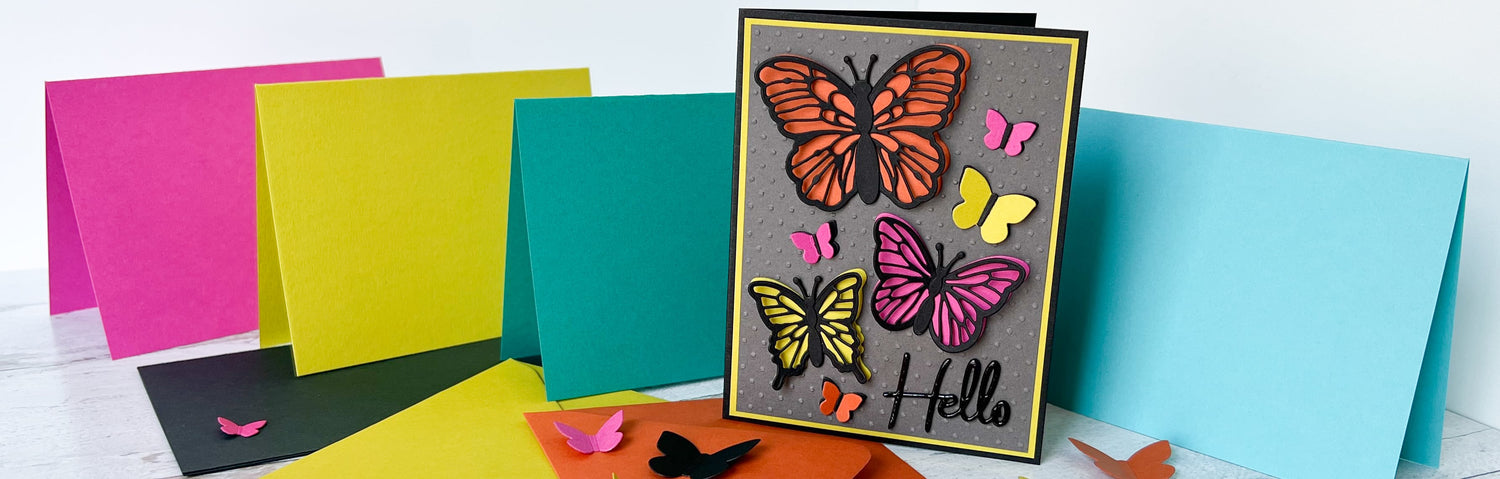 Colorplan Bank Half-Fold Cards | Prescored – Cardstock Warehouse