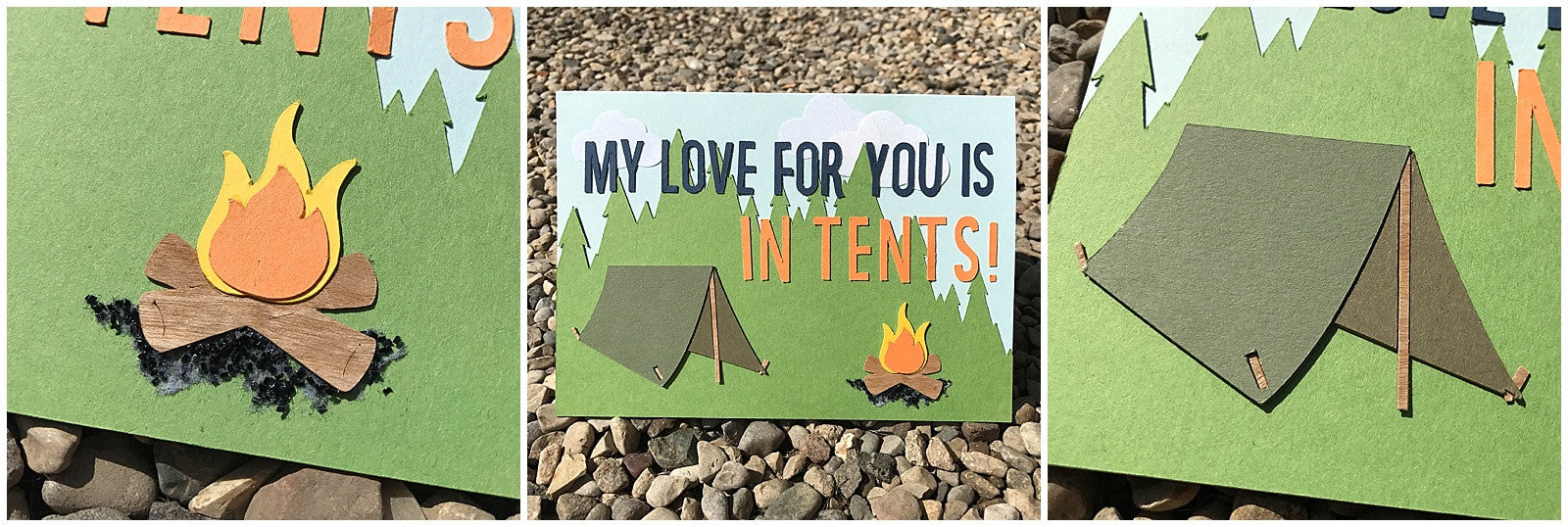 Father's Day Camping Card - Cardstock Warehouse