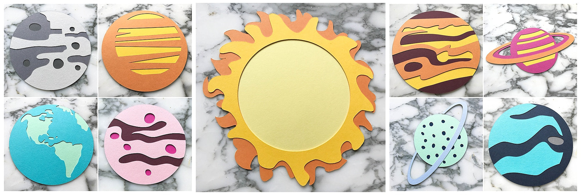 Paper Planet Solar System - Cardstock Warehouse