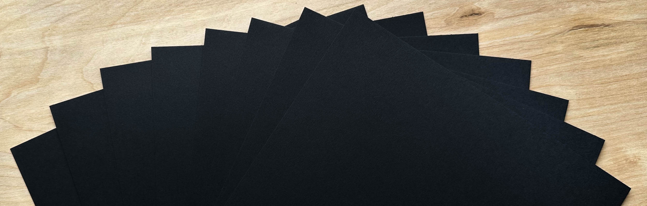 Sirio Ultra Black Cardstock - Cardstock Warehouse