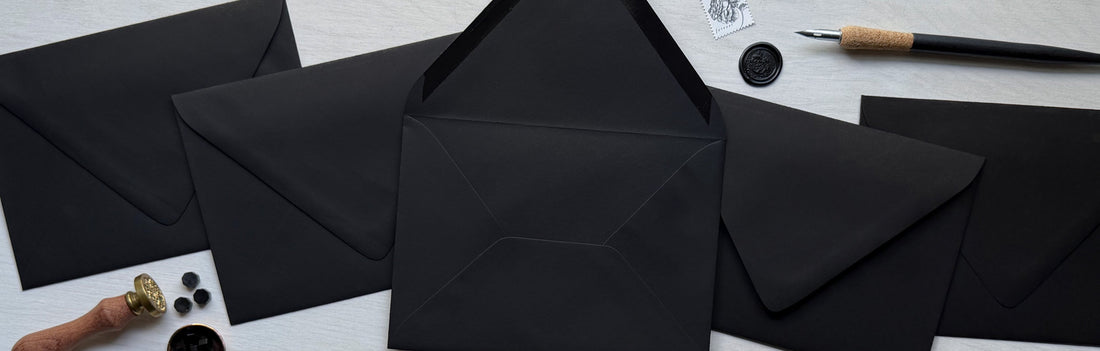 Sirio Ultra Black Envelopes