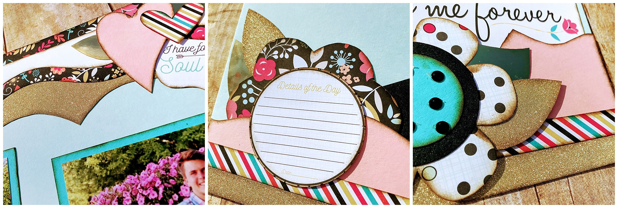 Valentine's Day Scrapbook Layout