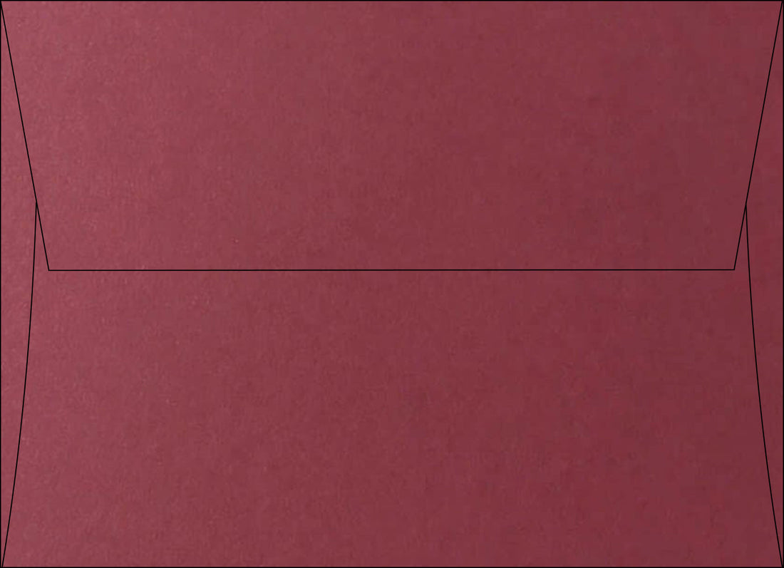 Paver Red Square Flap Envelopes