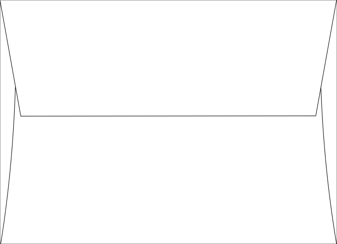 Pure White Square Flap Envelopes