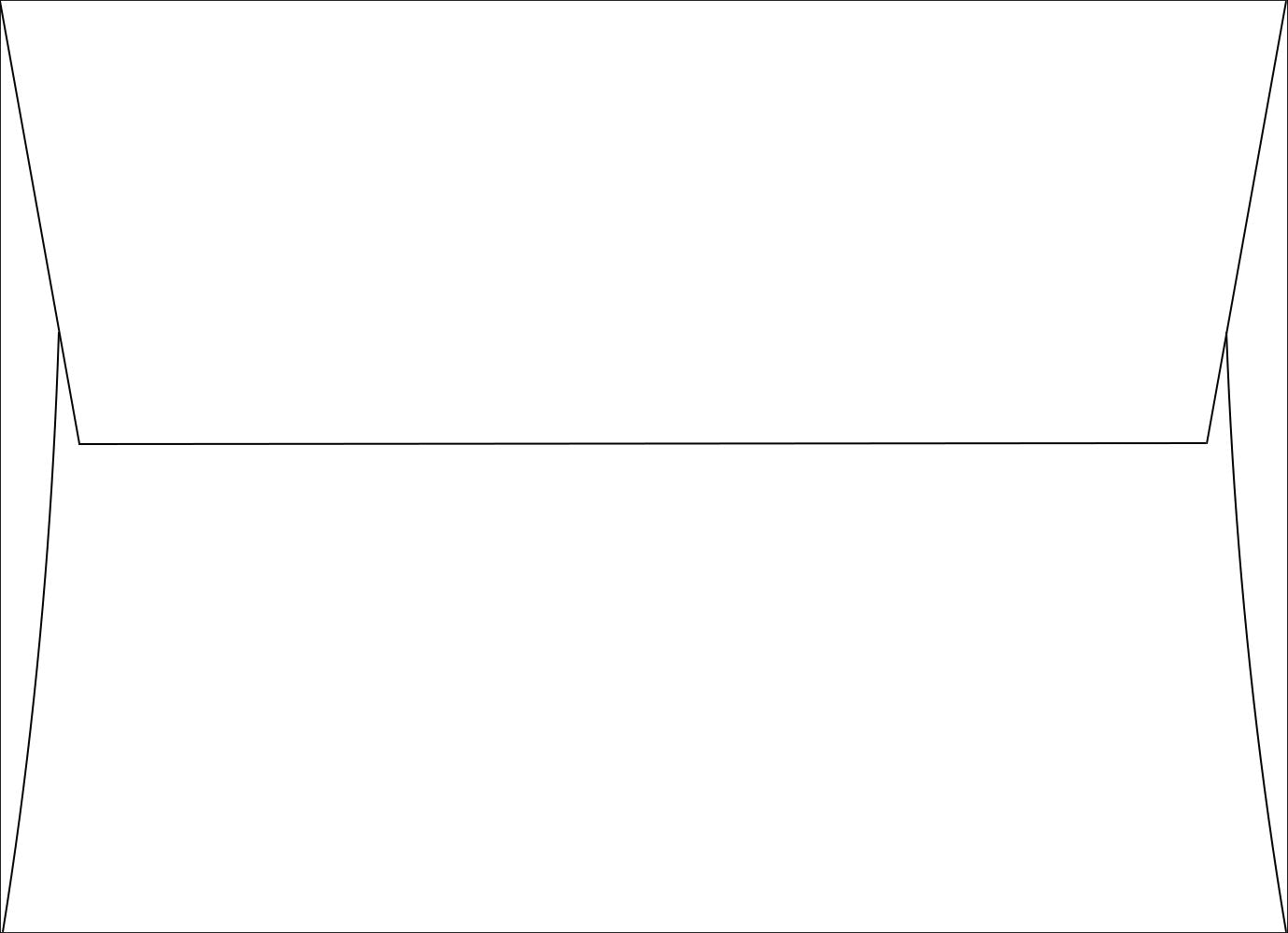 Pure White Square Flap Envelopes