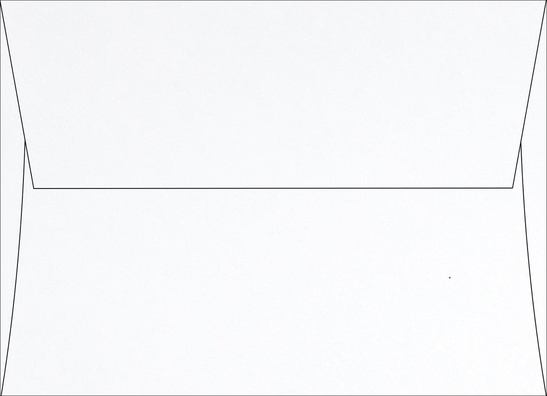 Recycled White Square Flap Envelopes