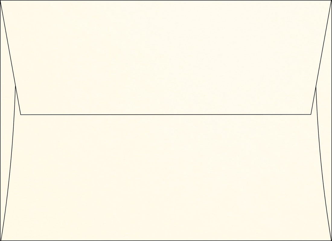 Whitewash Square Flap Envelopes