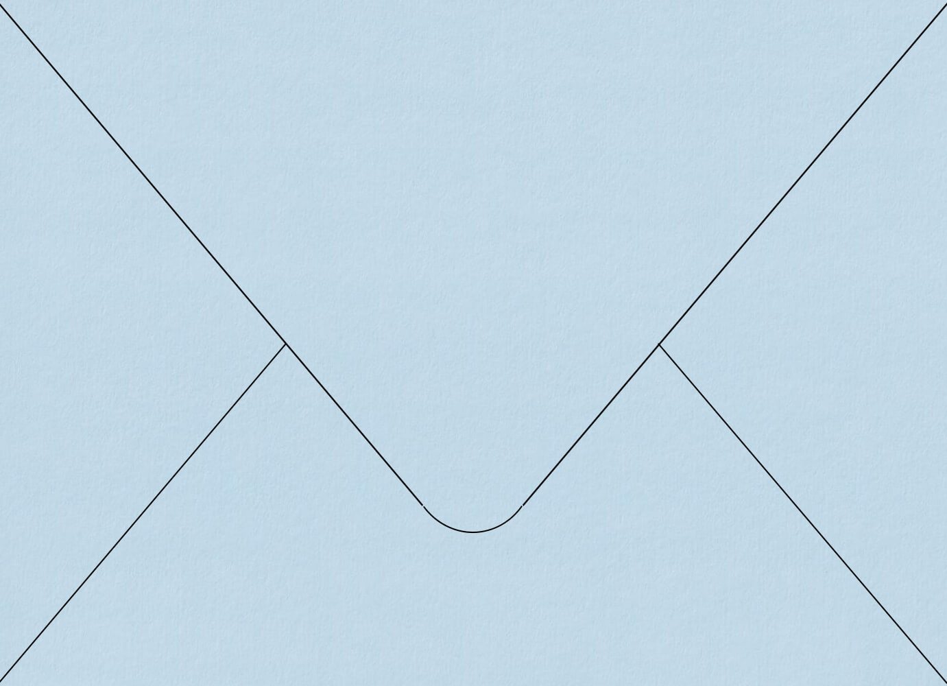 Colorplan Azure Blue Envelope