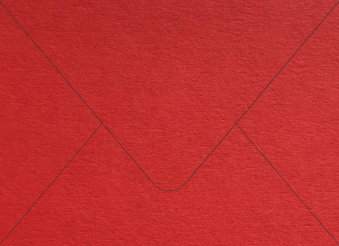Bright Red Colorplan Euro Envelopes