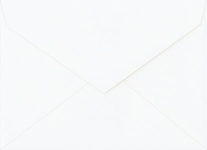 Lettra 100% Cotton Fluorescent White Envelopes-Cardstock Warehouse