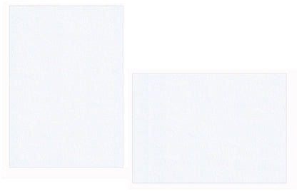 Lettra 100% Cotton Fluorescent White Flat Panel Cards-Cardstock Warehouse