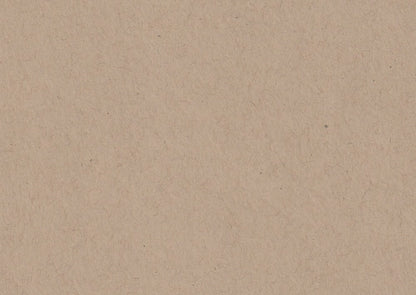 Kraft Speckletone flat card