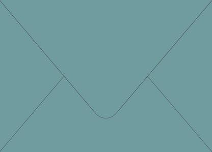 Lessebo Colours Lagoon Envelope