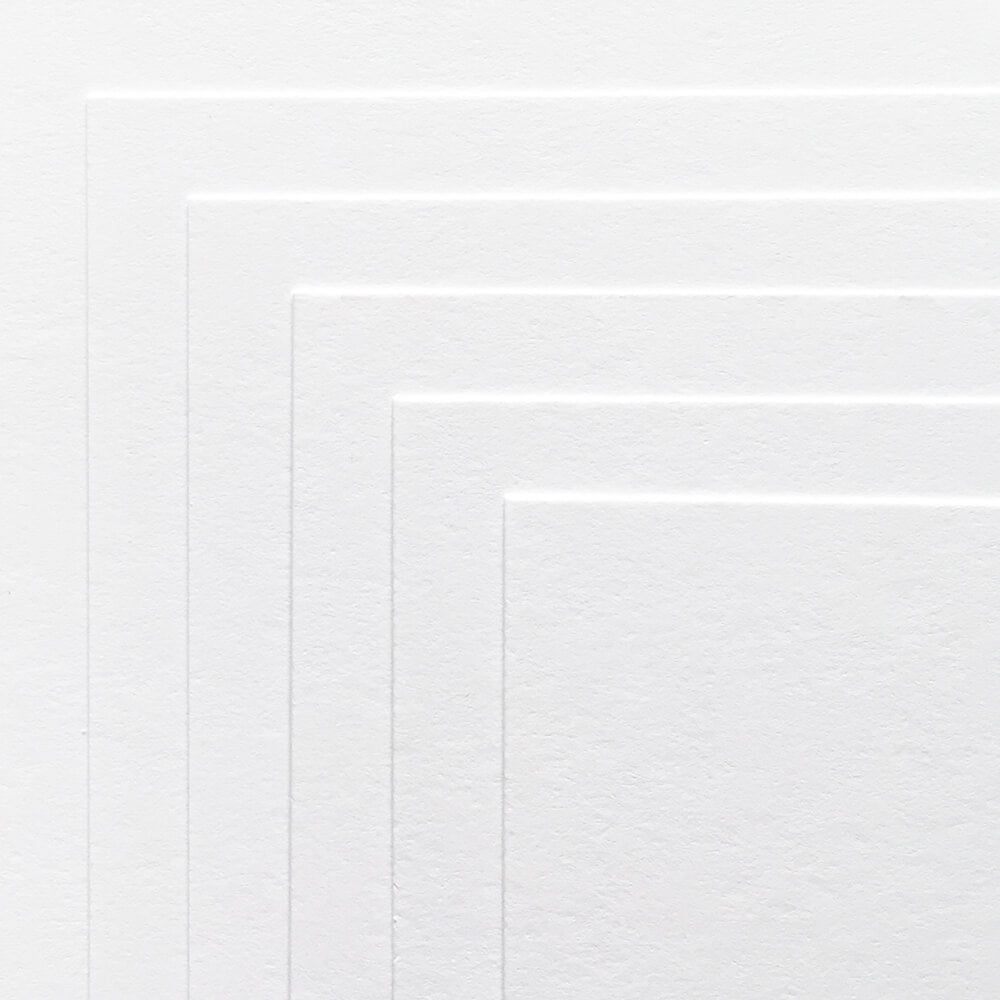 Sweet Tooth White Pop-Tone | Solid-Core Cardstock Paper 