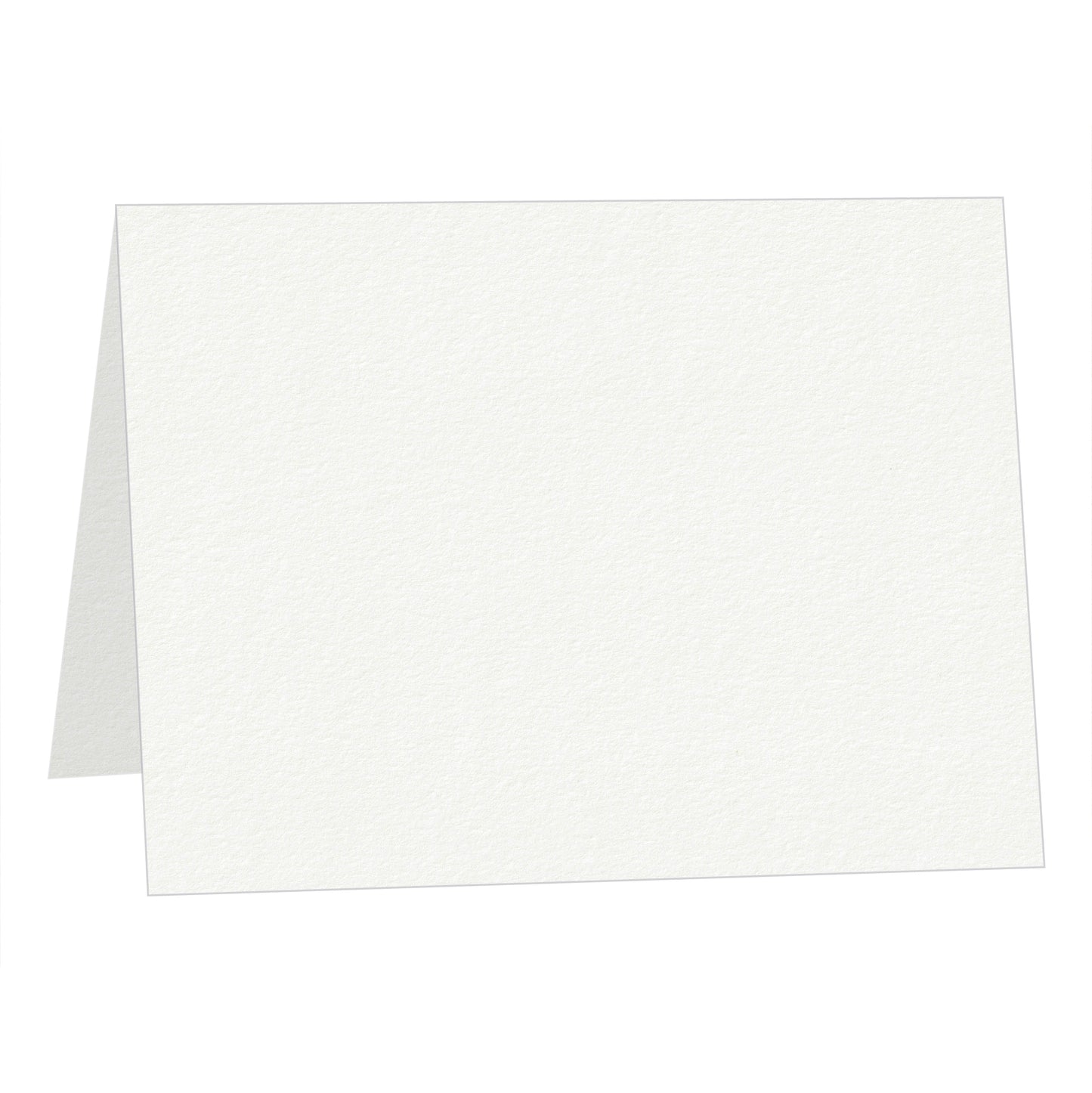 Lettra 100% Cotton Pearl White Cotton Half-Fold Cards