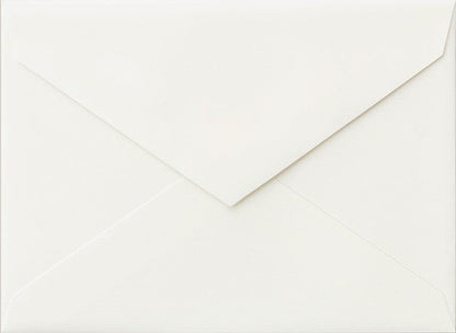 Lettra 100% Cotton Pearl White Envelopes-Cardstock Warehouse