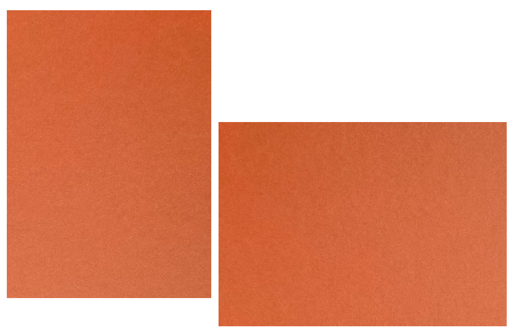 Rust Flat Panel Cards | Colorplan Cardstock – Cardstock Warehouse
