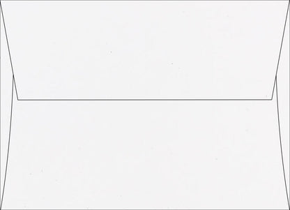 Starch White Speckletone Square Flap Envelopes