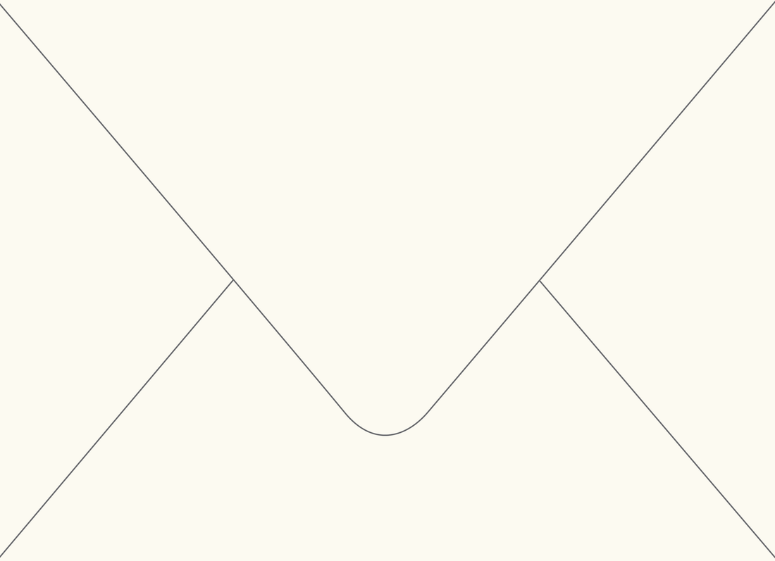 Vanilla Lessebo Colours Envelope