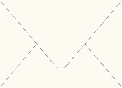 Vanilla Lessebo Envelope