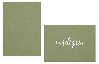 Materica Verdigris Flat Card Multipack - 20 Ct.-Cardstock Warehouse