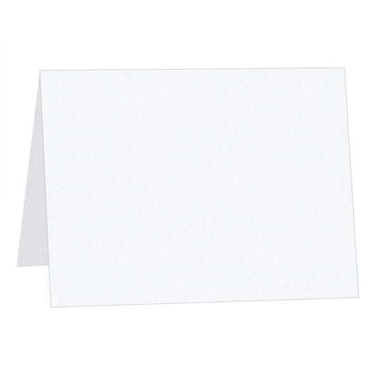 Lettra 100% Cotton Fluorescent White Half-Fold Cards
