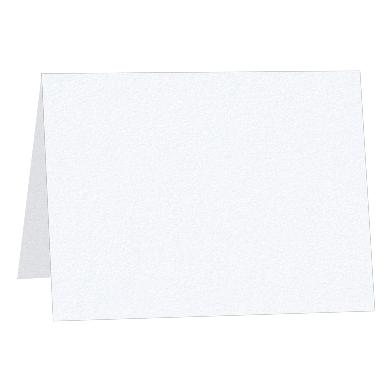 Lettra 100% Cotton Fluorescent White Half-Fold Cards-Cardstock Warehouse