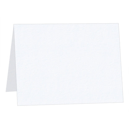 Lettra 100% Cotton Fluorescent White Half-Fold Cards-Cardstock Warehouse