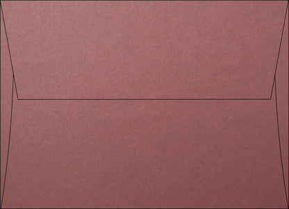 Wine Speckletone Square Flap Envelopes