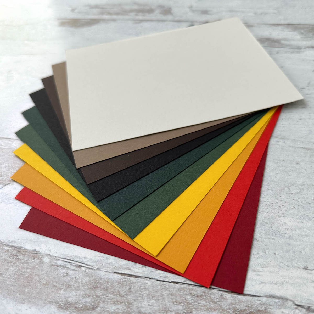 Cards Multipack Autumn Flat Panel Card Multipack - 50 Ct – Cardstock Warehouse