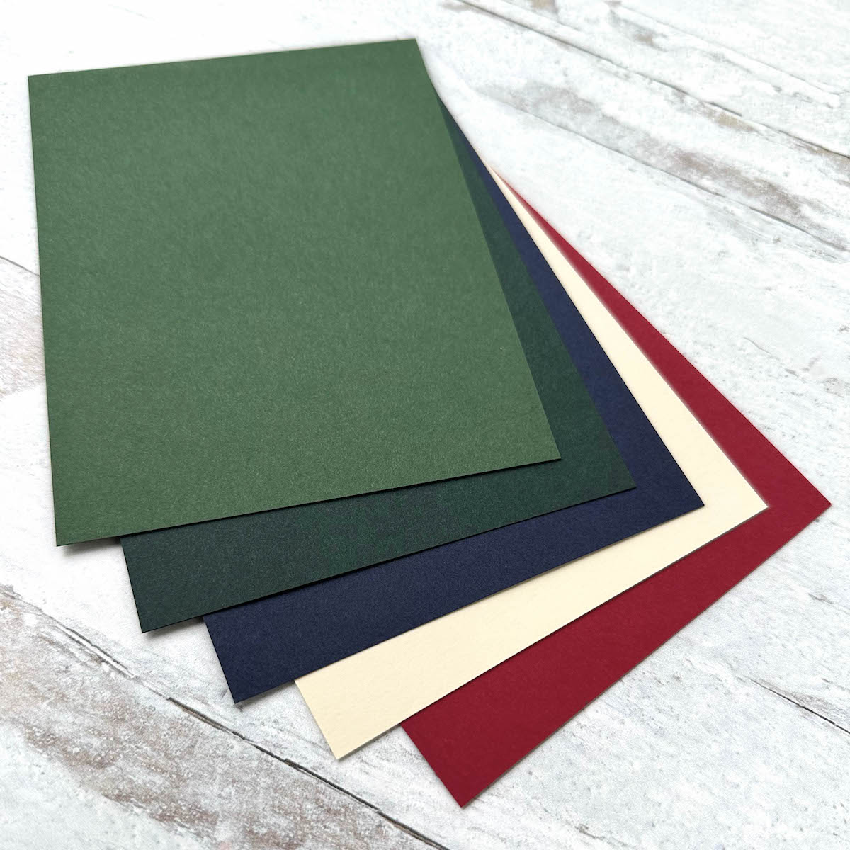 Multipack Color Card Country Christmas Flat Card Multipack - 50 Ct. – Cardstock Warehouse