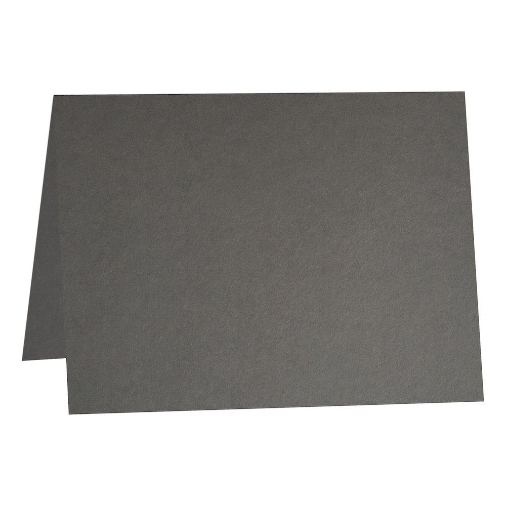Grey File Card Colorplan Dark Grey Folded Cards – Cardstock Warehouse