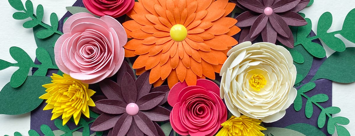 Colorplan Cardstock Flowers