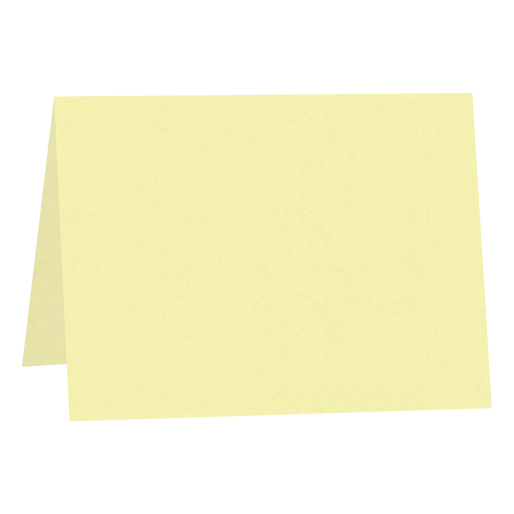 Colorplan Sorbet Yellow Folded Place Cards – Cardstock Warehouse